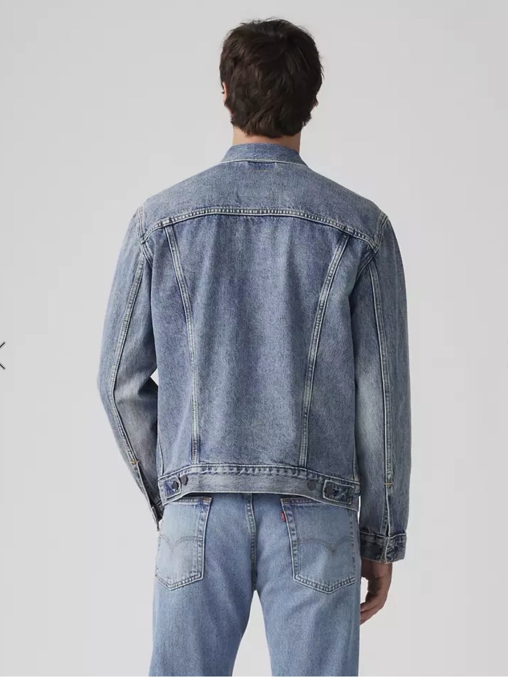 Levi's Light Wash Blue Denim Jacket - Picture 13 of 13